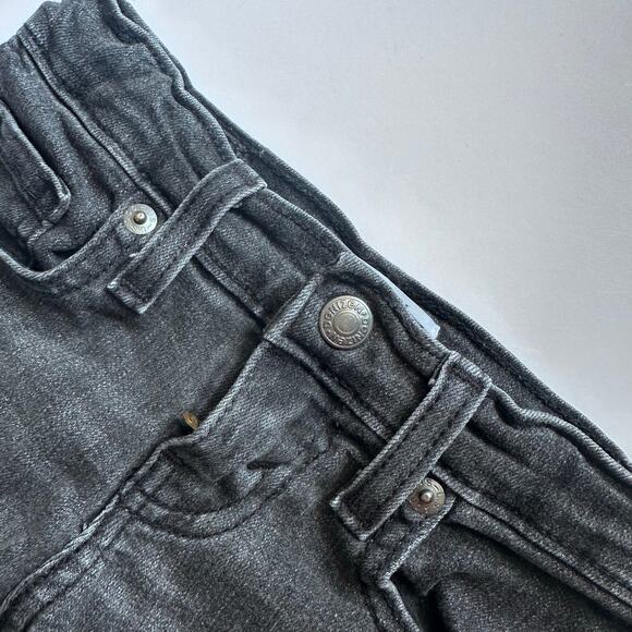 Levi's Denizen Black Distressed Tapered Jeans - Size 4 - Picture 3 of 6